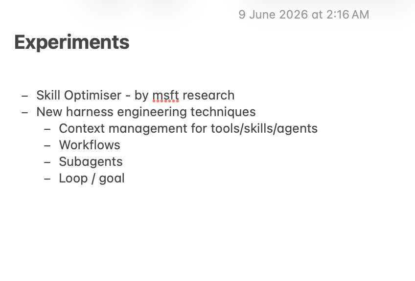 notes